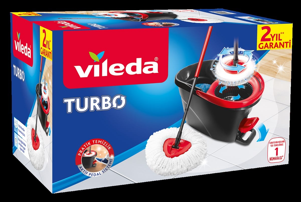 Vileda Turbo Pedallı Temizlik Sistemi