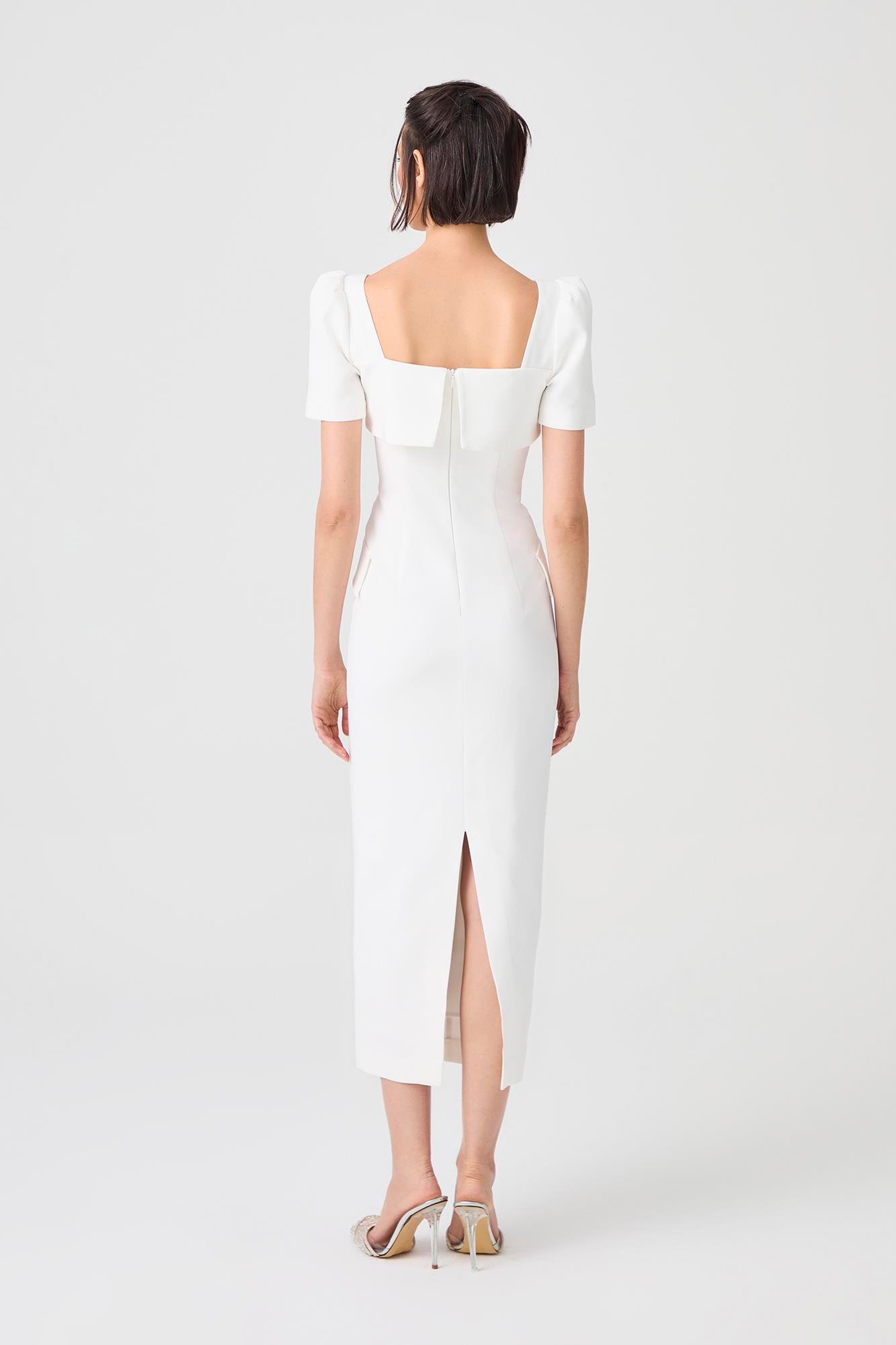 Lotus Krem Elbise