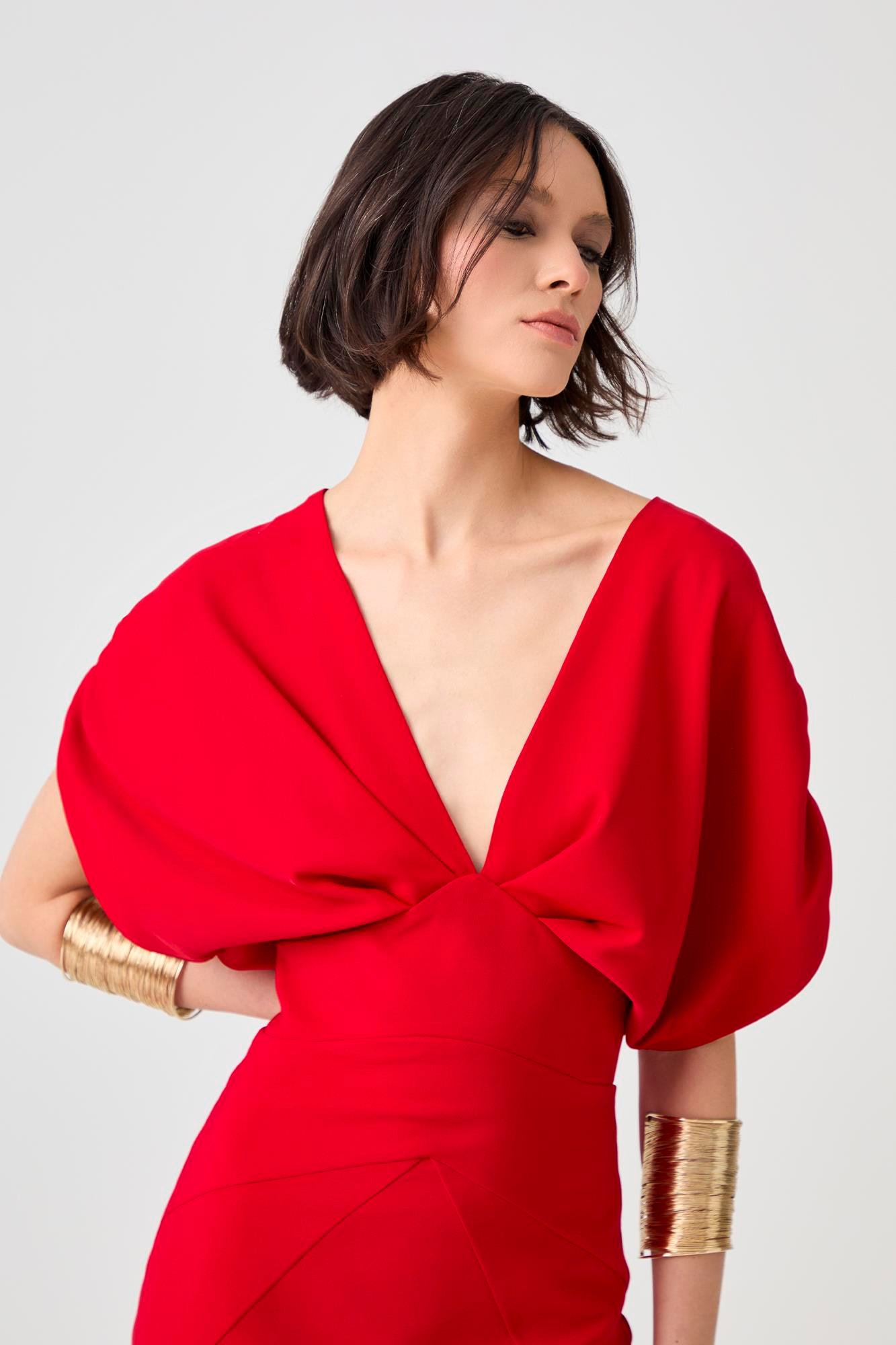 Sasha Kırmızı Elbise
