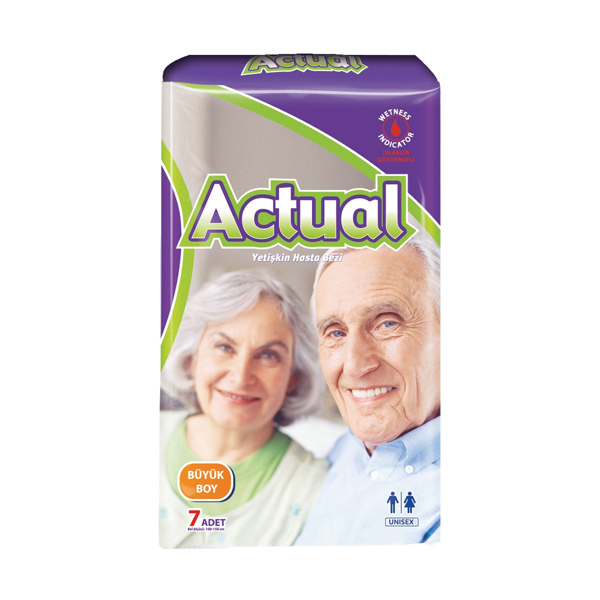 Actual Hasta Bezi Büyük Boy (Large) 7'li