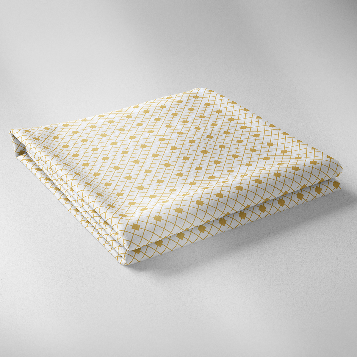 Altın Puantiyeli Masa Örtüsü