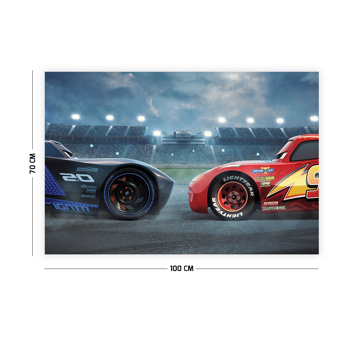 Arabalar Duvar Örtüsü