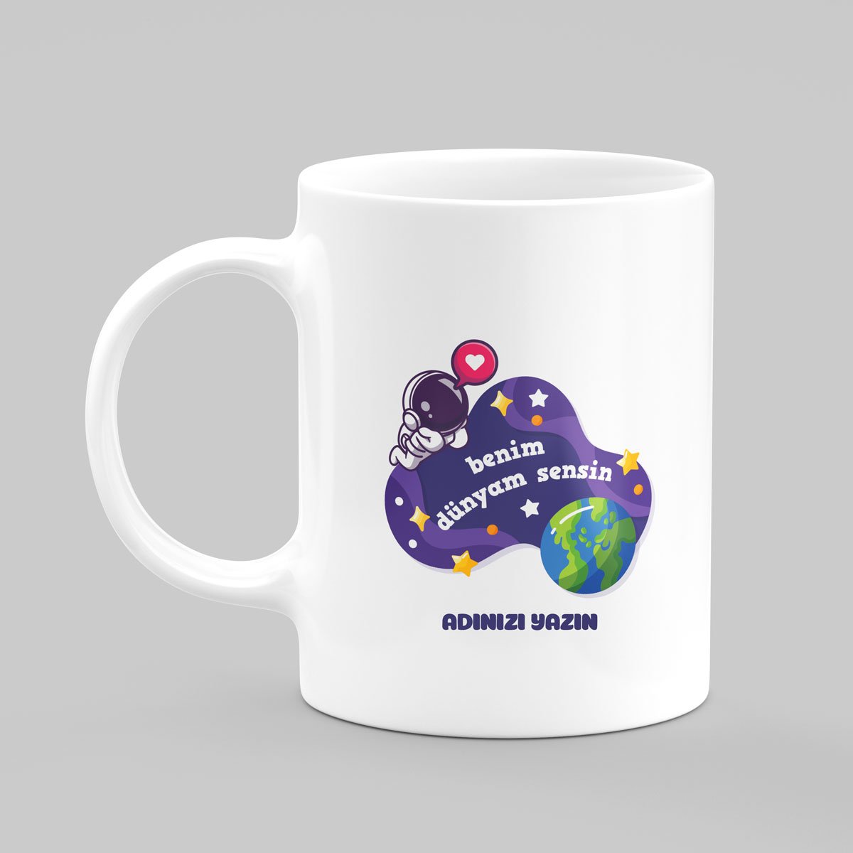 Benim Dünyam Sensin Kupa