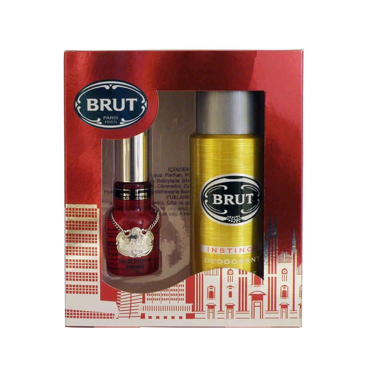 Brut Attraction EDT 30 ml + Deodorant 200 ml Erkek Bakım Seti