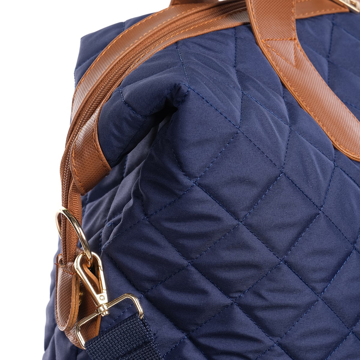 Cordura Su Geçirmez Kumaş Kapitoneli Omuz Askılı Kadın Spor Çanta