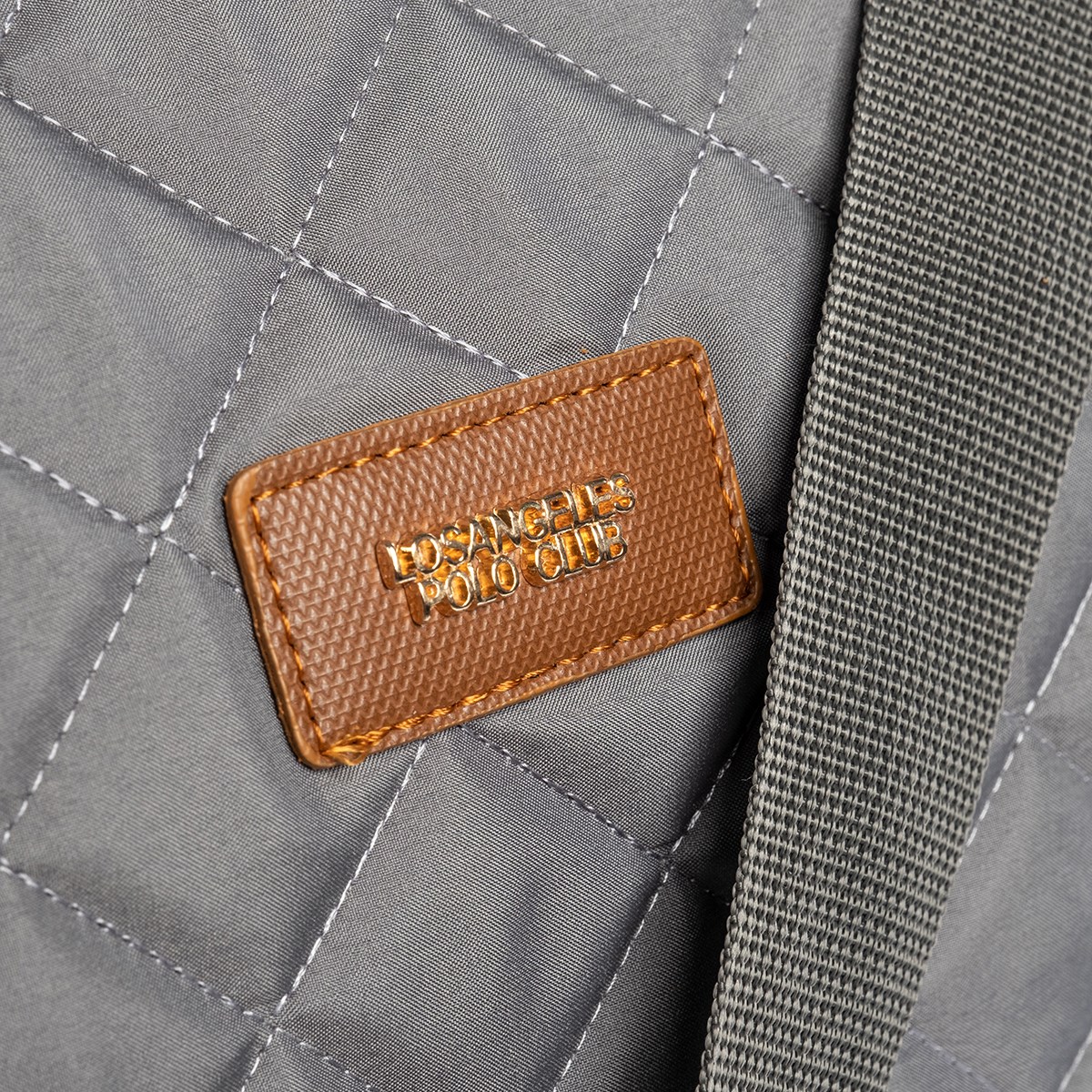 Cordura Su Geçirmez Kumaş Kapitoneli Omuz Askılı Kadın Spor Çanta Gri