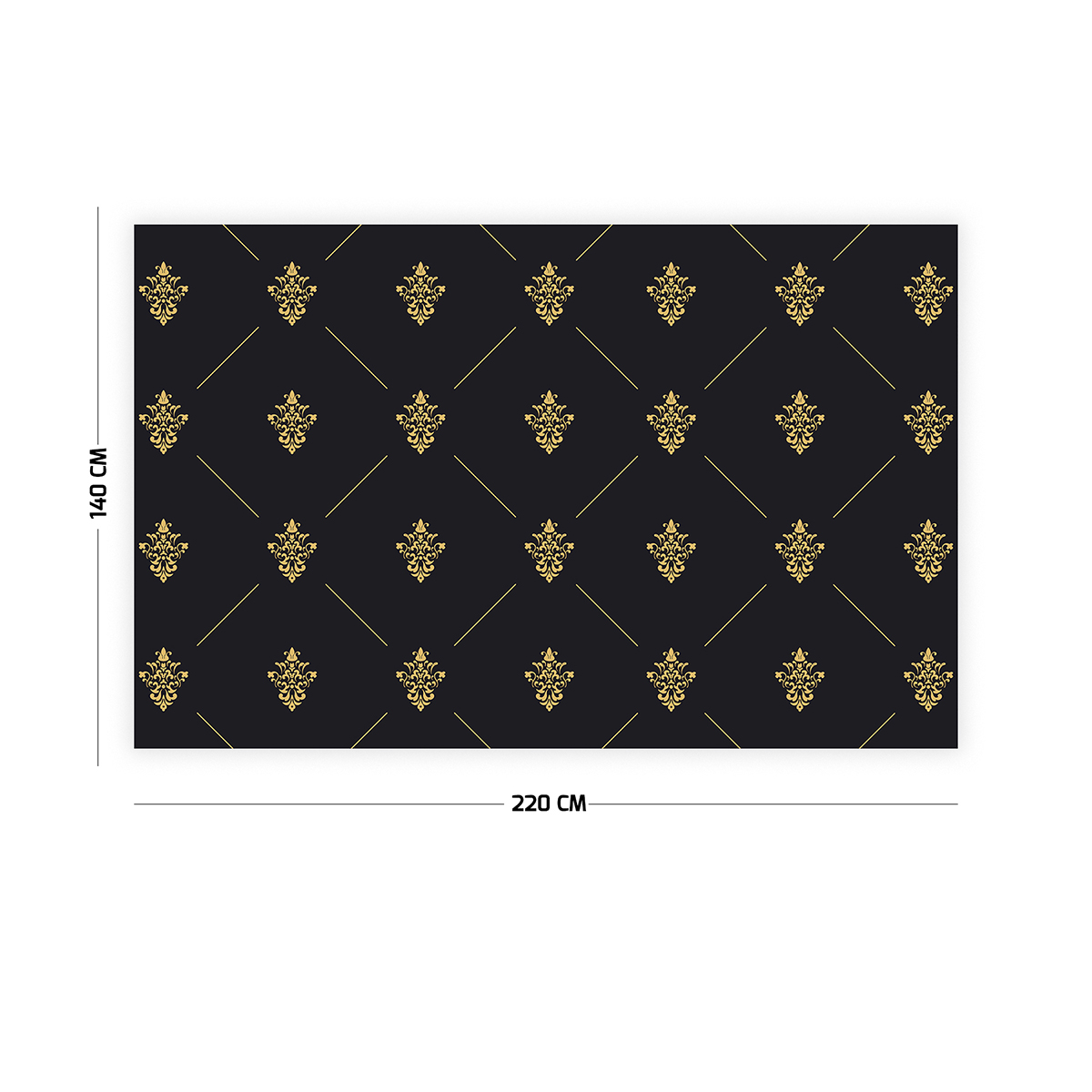 Damask Desenli Masa Örtüsü