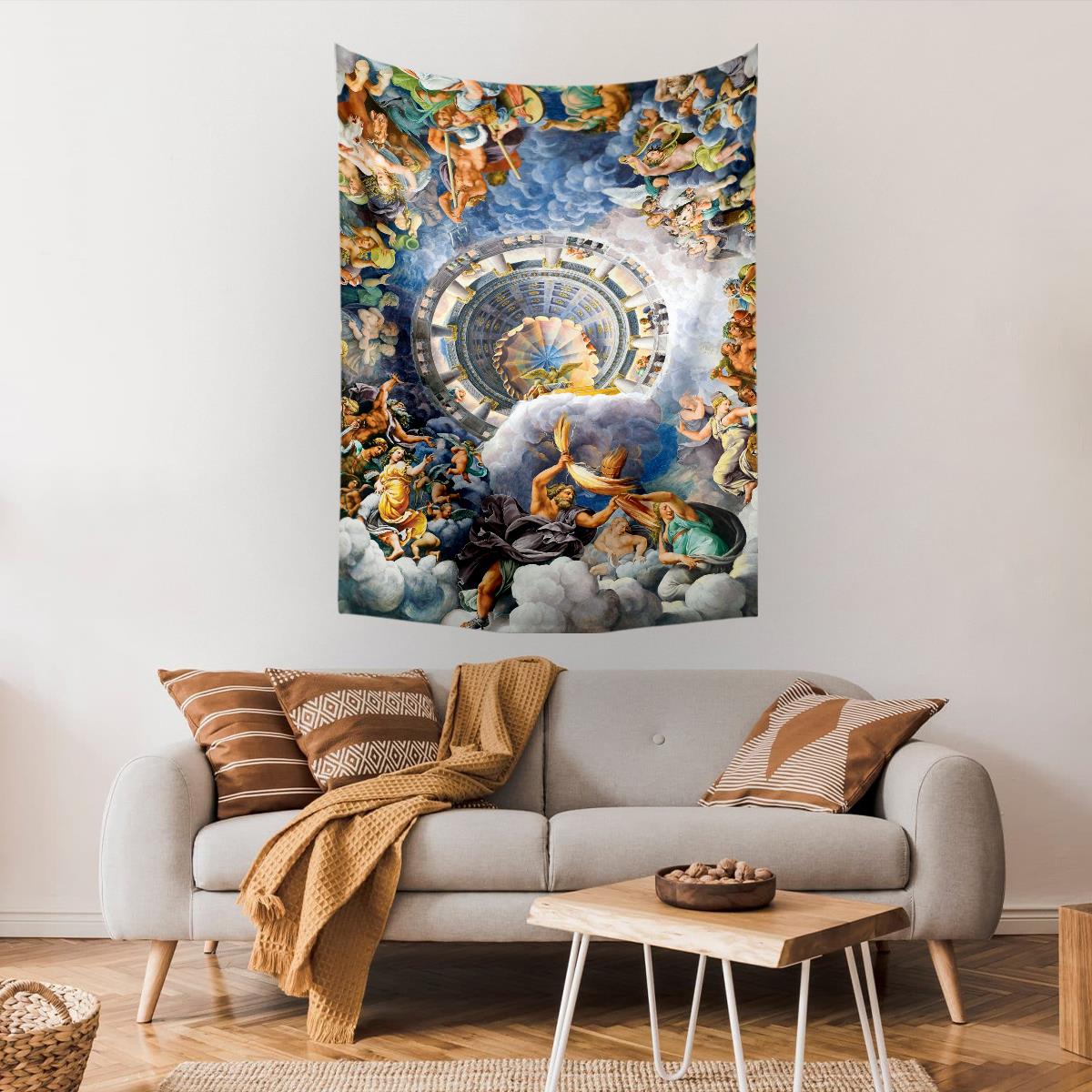 Devlerin Düşüşü  Devler Odası Duvar Örtüsü Halısı 70x100, 100x140, 140x200