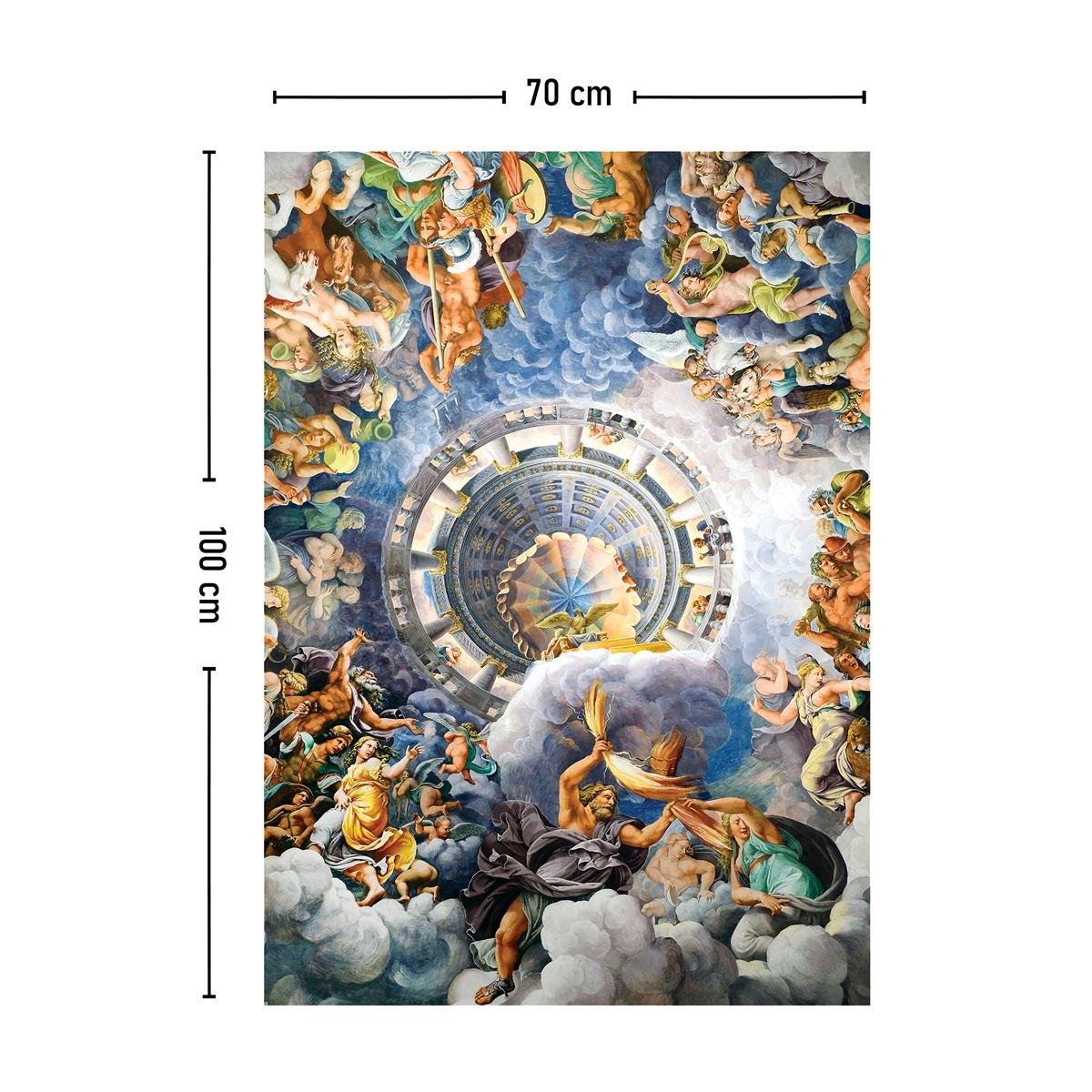 Devlerin Düşüşü  Devler Odası Duvar Örtüsü Halısı 70x100, 100x140, 140x200