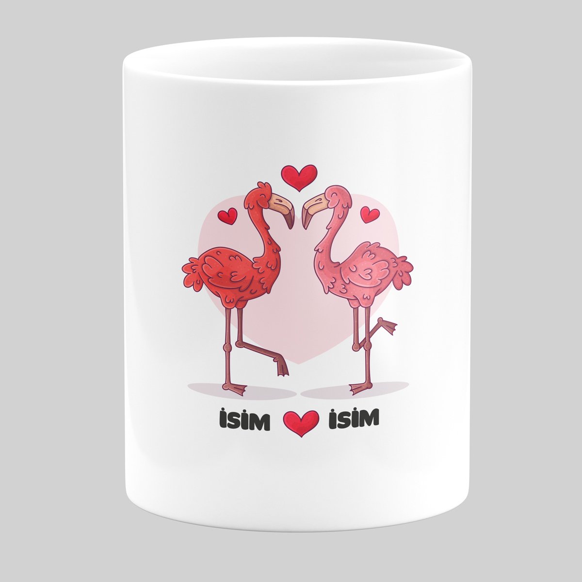 Flamingolar ve Aşk Kupa