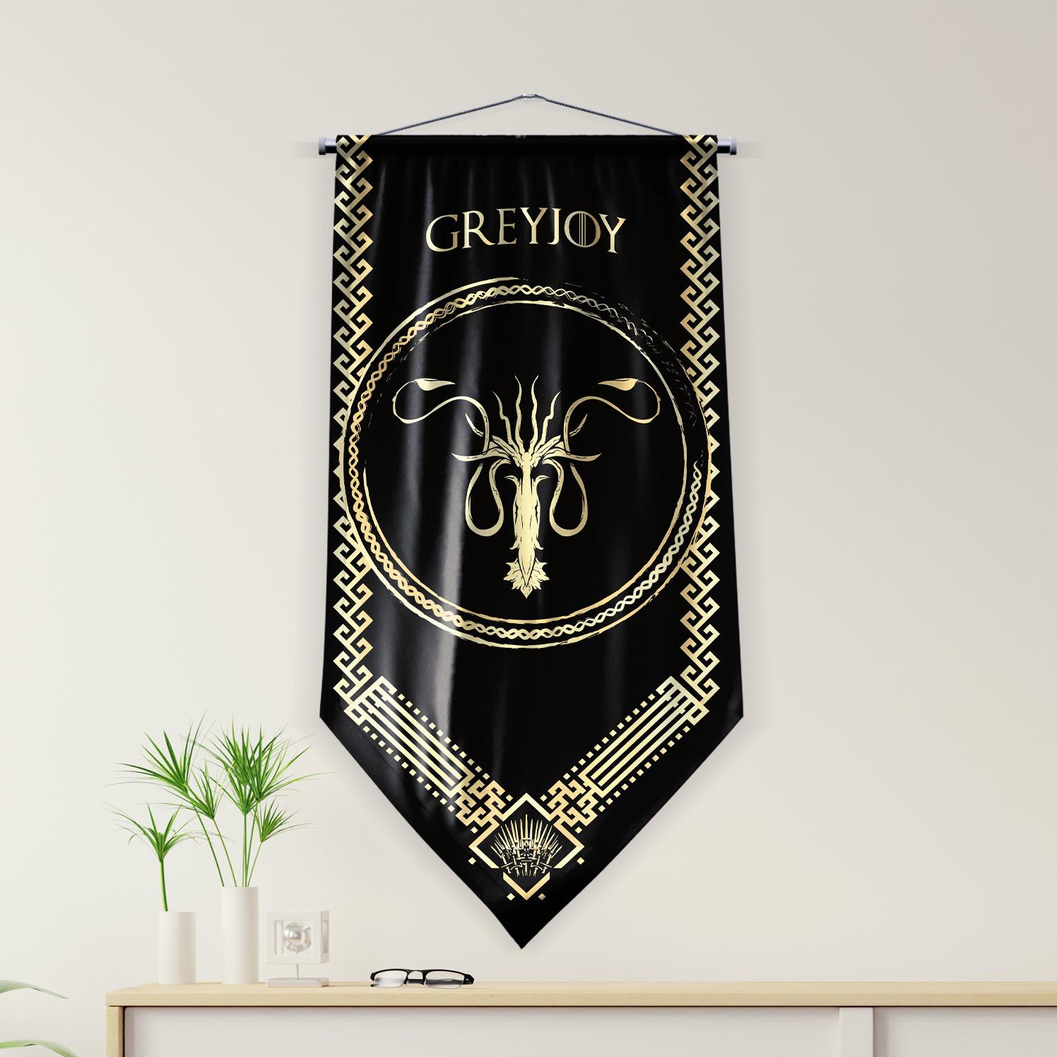 Game of Thrones Greyjoy Hanedanlığı Flama Bayrak