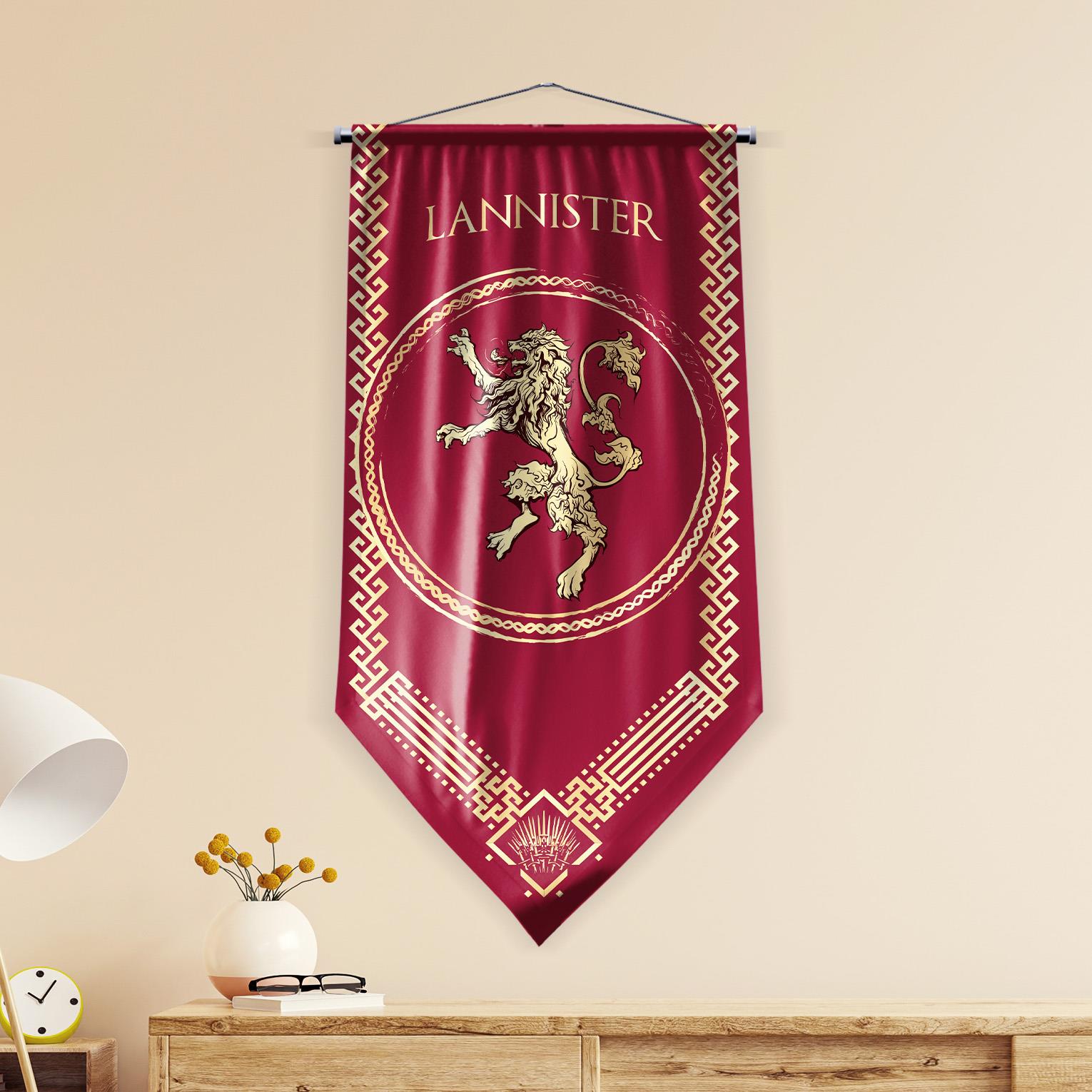 Game of Thrones Lannister Hanedanlığı Flama Bayrak
