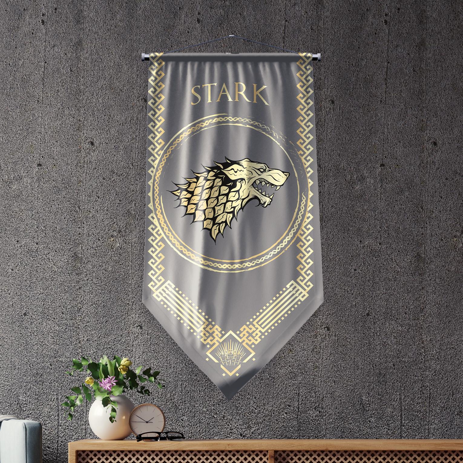 Game of Thrones Stark Hanedanlığı Flama Bayrak