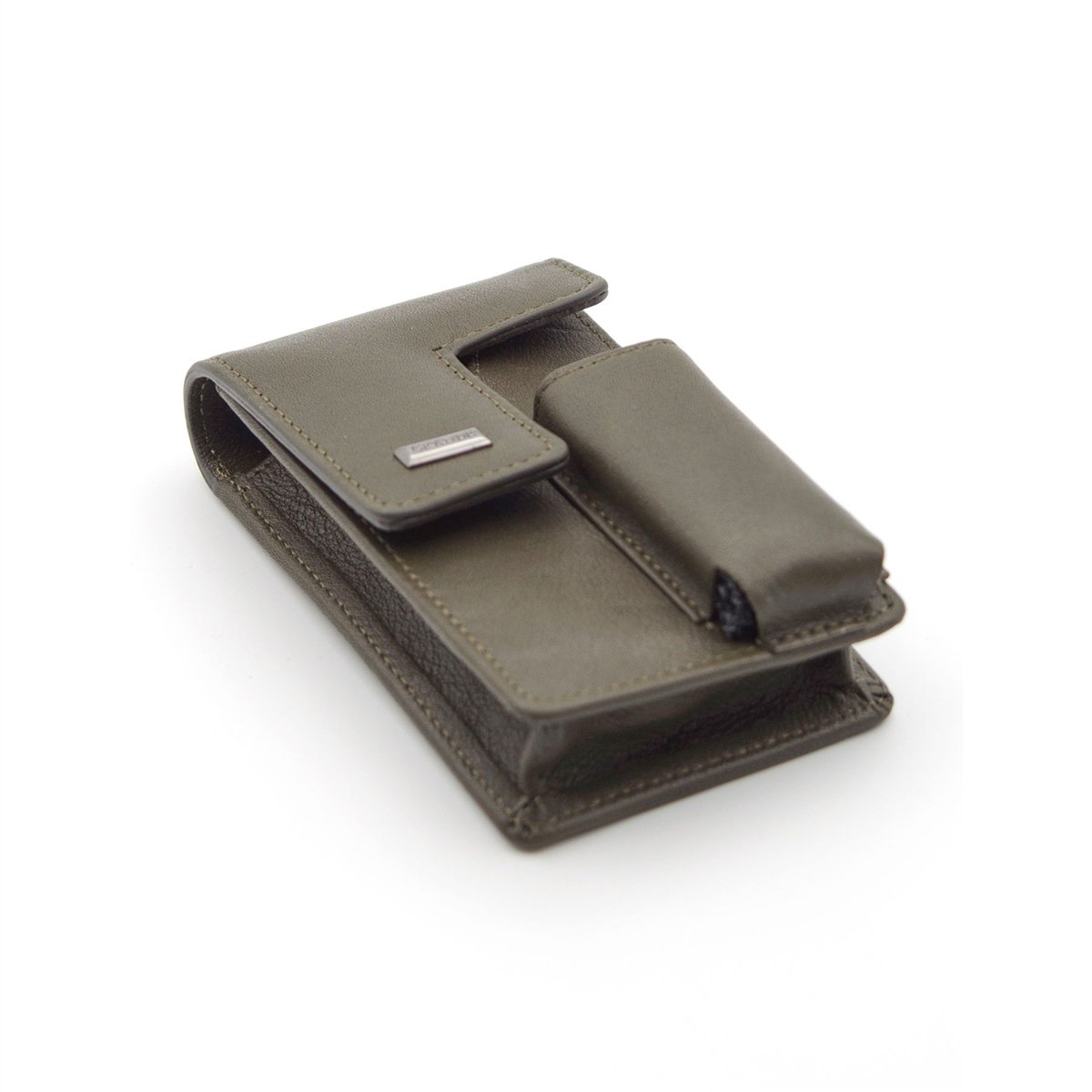 Grande Hakiki Deri Özel Tasarım Sigaralık - Yeşil