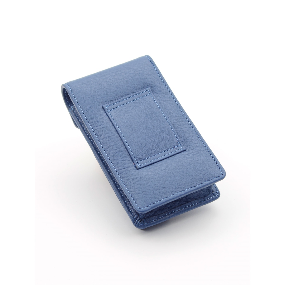 Grande Hakiki Deri Özel Tasarım Sigaralık - Mavi