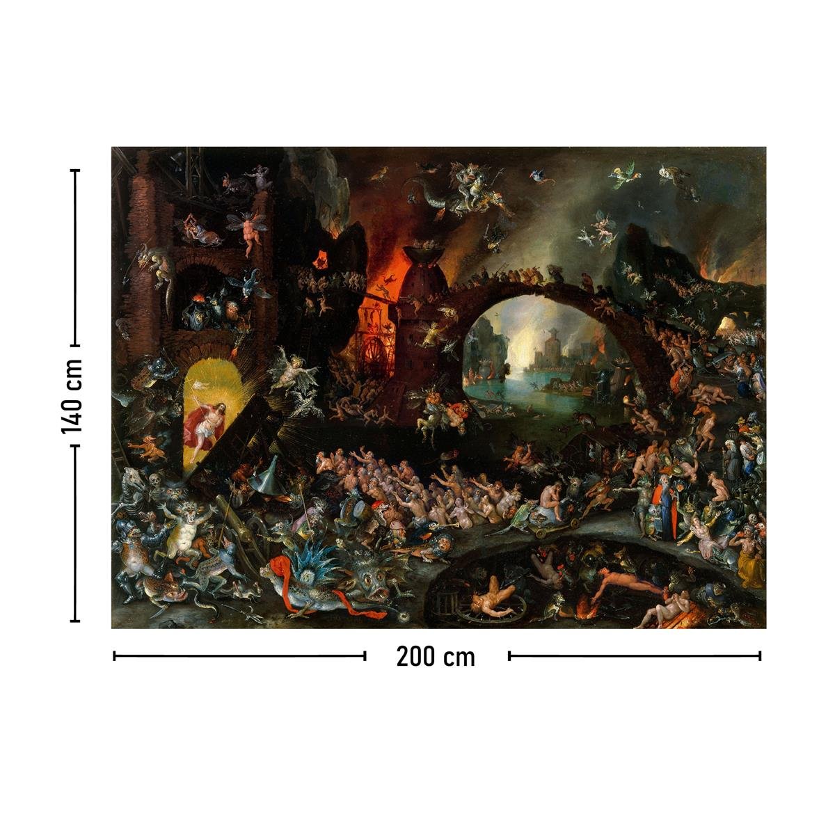 Hieronymus Bosch Tablosu Duvar Örtüsü Halısı 70x100, 100x140, 140x200