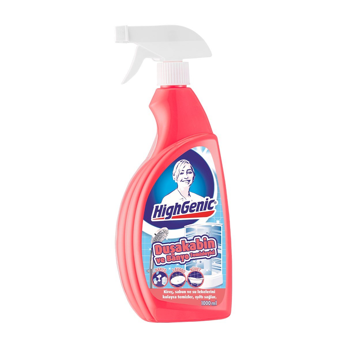 HighGenic Duşakabin Ve Banyo Temizleyici 1000 ML