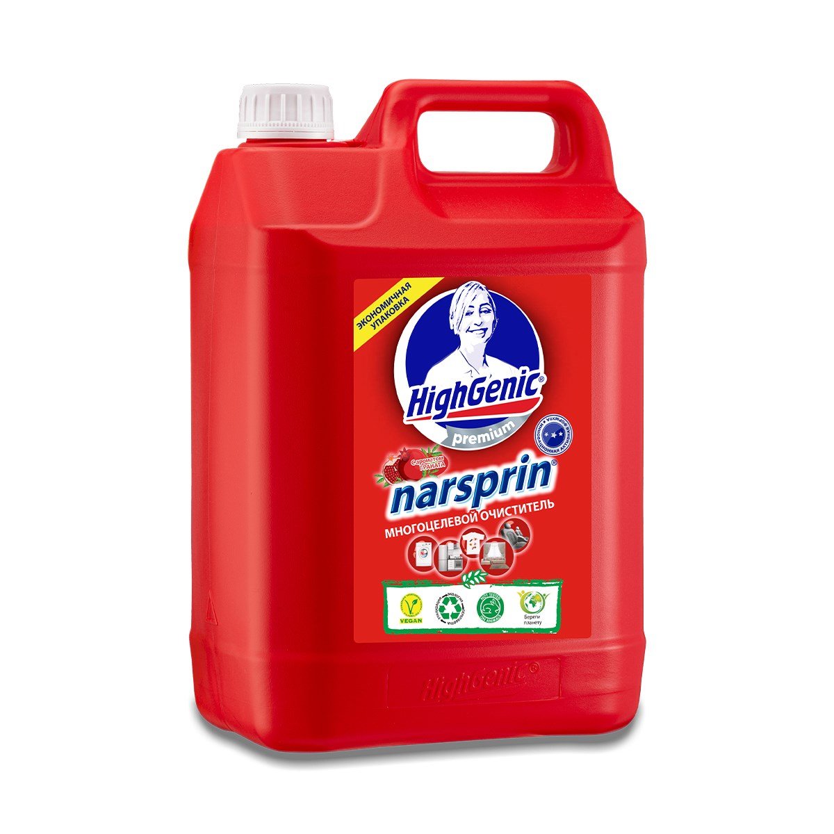 HighGenic Narsprin Çok Amaçlı Genel Temizleyici 4 LT Ekonomik Boy