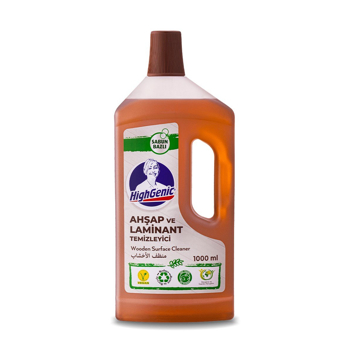 HighGenic Sabun Bazlı Mobilya Ve Ahşap Yüzey Temizleyici 1000 ML