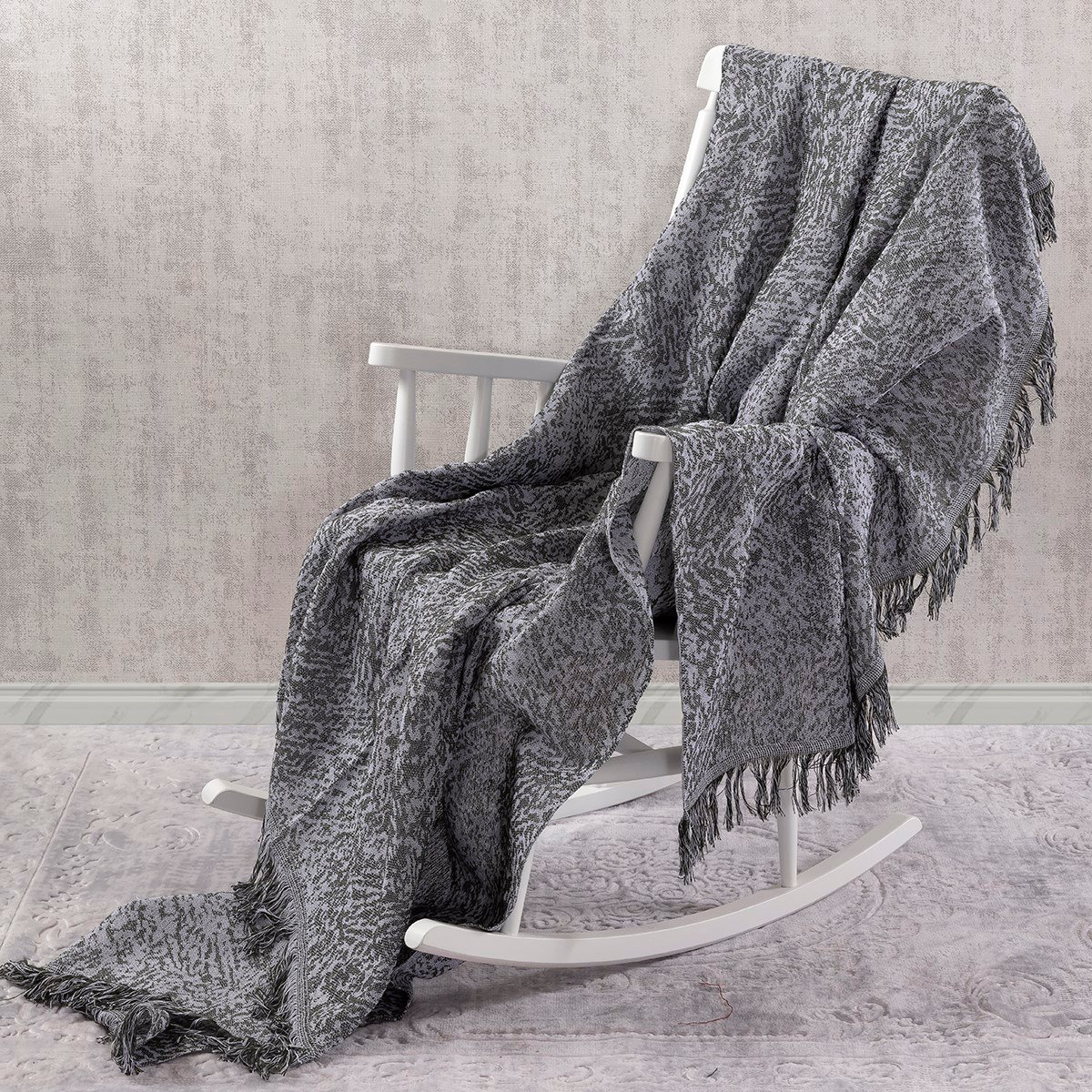 Linen Çok Amaçlı Sık Dokuma Haki Koltuk Örtüsü 170x220 cm