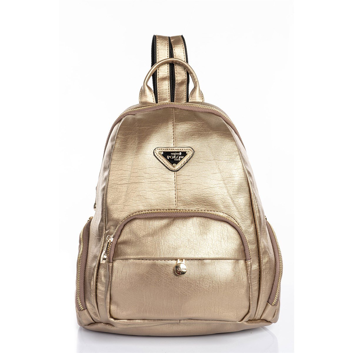 LOS ANGELES POLO CLUB Kadın Sırt Çantası Altın