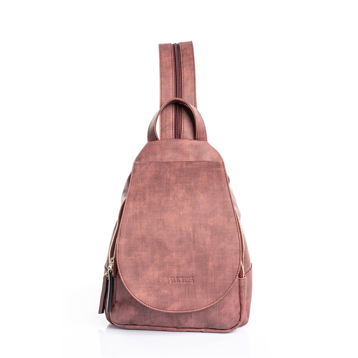 LOS ANGELES POLO CLUB Kadın Sırt Çantası Mürdüm