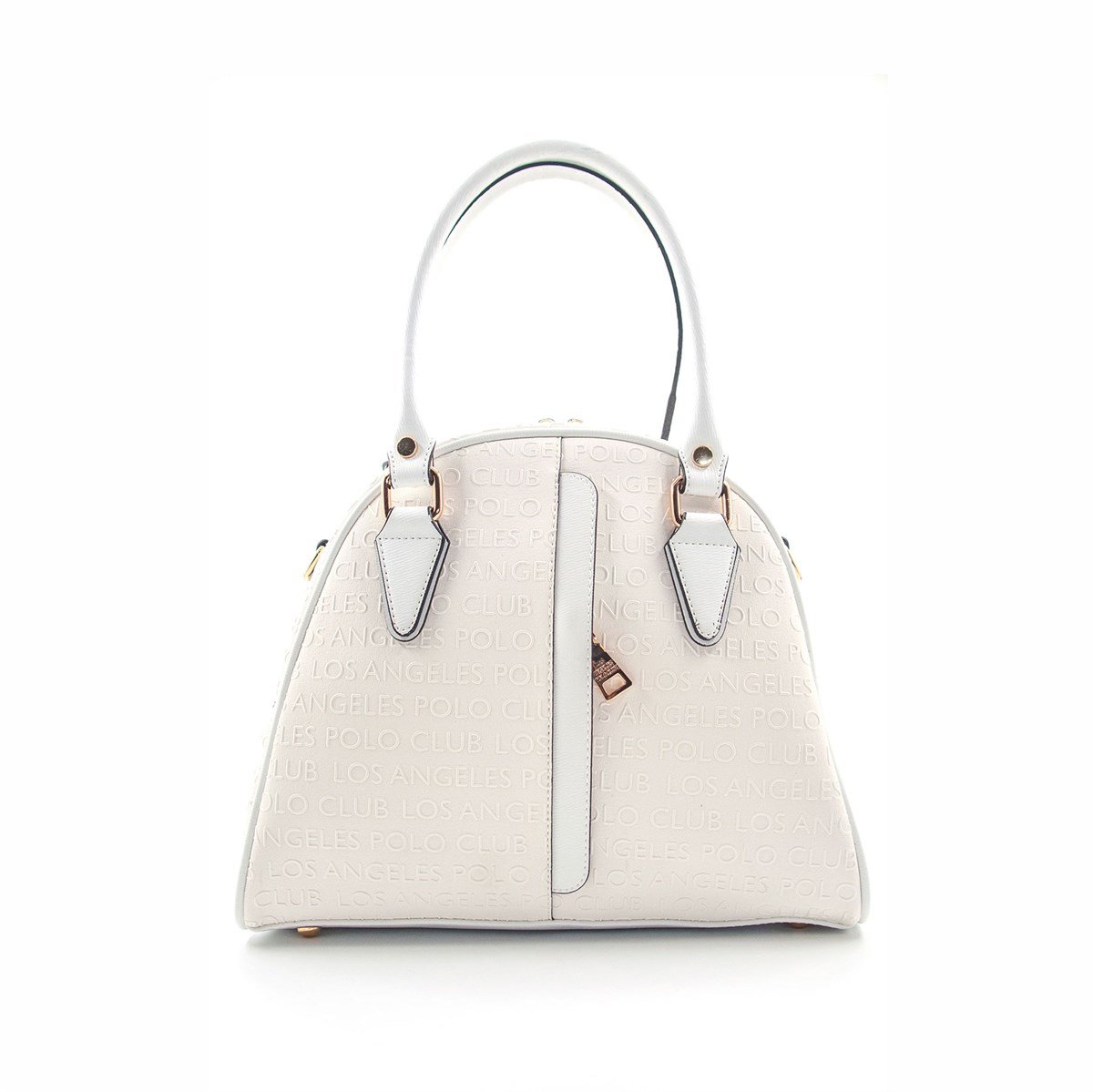 LOS ANGELES POLO CLUB Kadın Yeni Sezon 5 Bölmeli Beyaz El Ve Omuz Çantası
