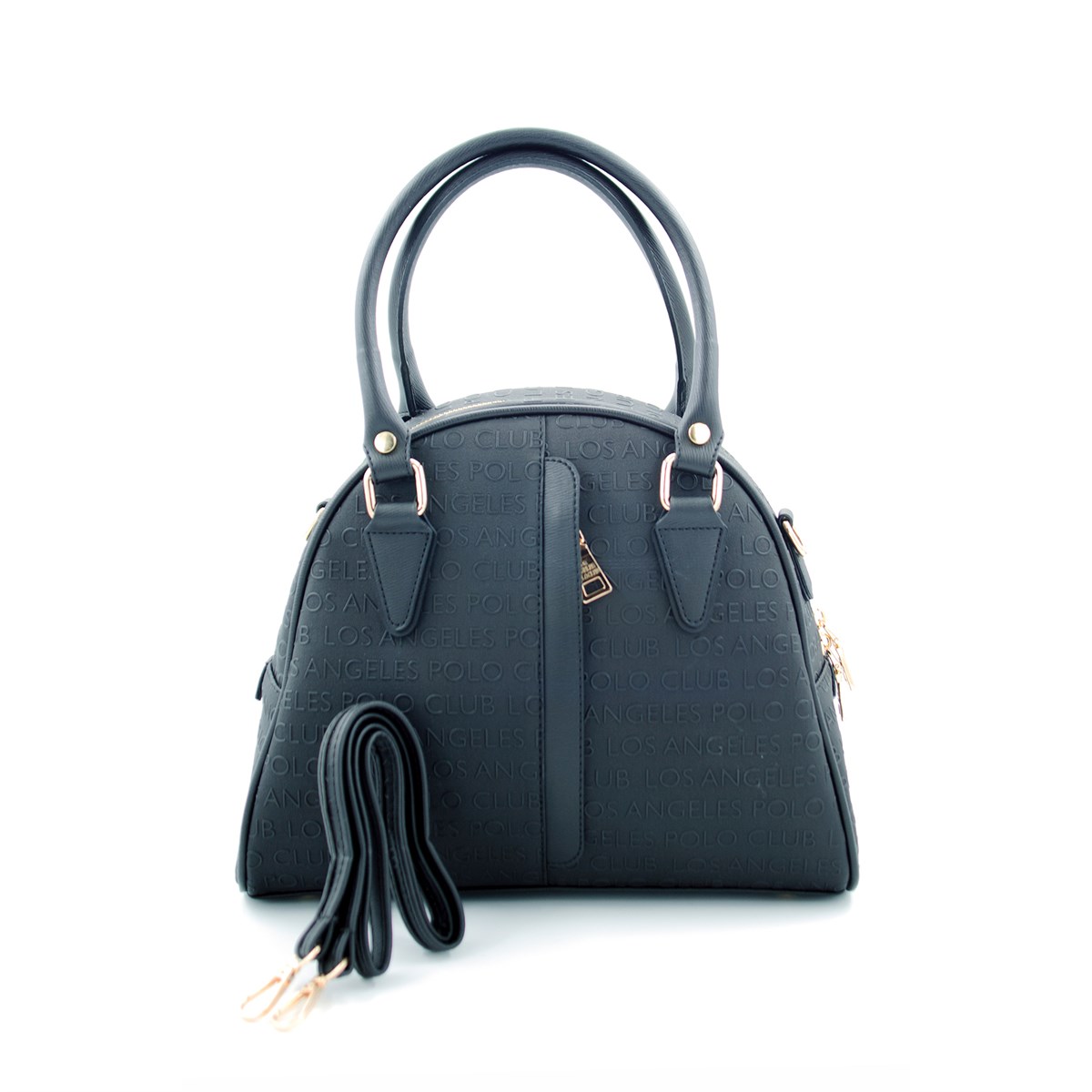 LOS ANGELES POLO CLUB Kadın Yeni Sezon 5 Bölmeli Siyah El Ve Omuz Çantası