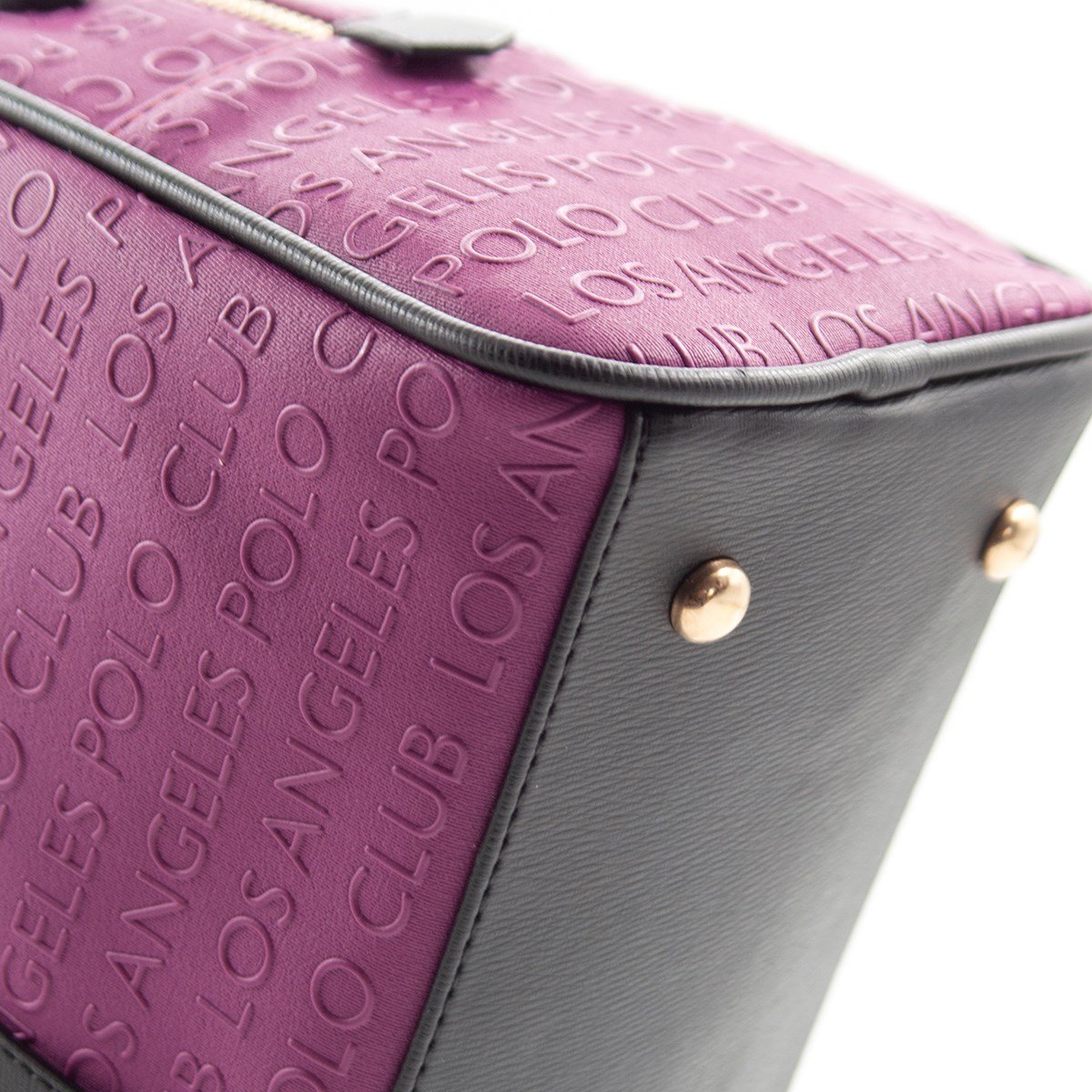 LOS ANGELES POLO CLUB Kadın Yeni Sezon 5 Bölmeli Mor El Ve Omuz Çantası