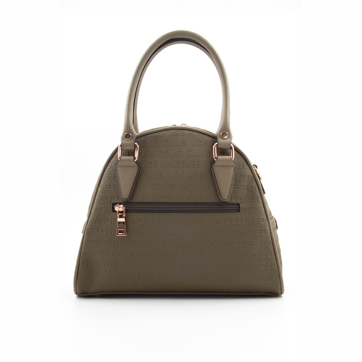 LOS ANGELES POLO CLUB Kadın Yeni Sezon 5 Bölmeli Haki Yeşil El Ve Omuz Çantası