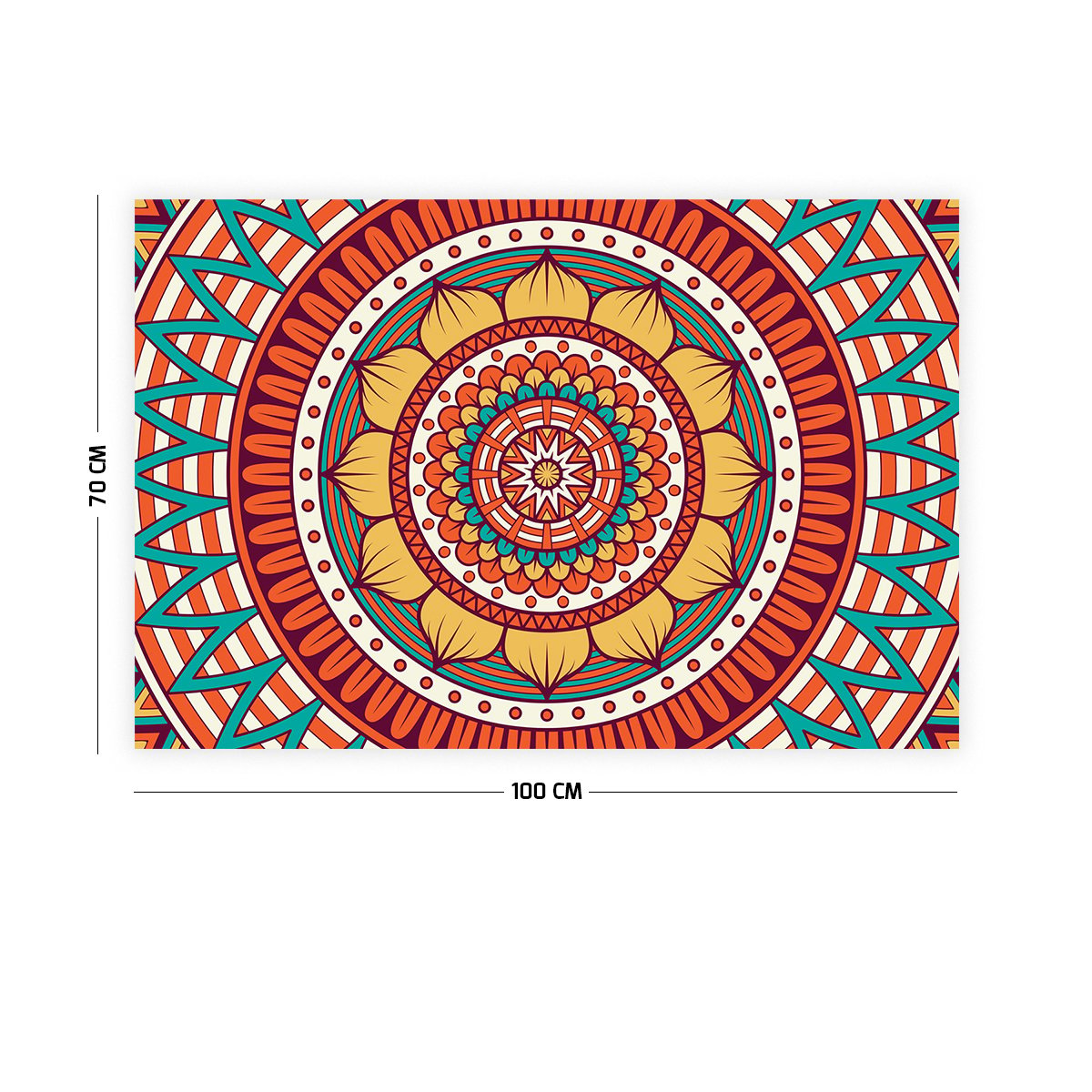 Mandala Sanatı Duvar Örtüsü