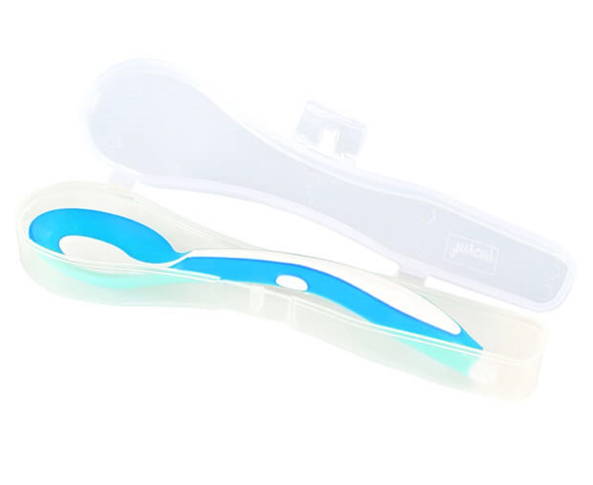 Mycey Taşıma Kutulu Mama Kaşığı Yeşil