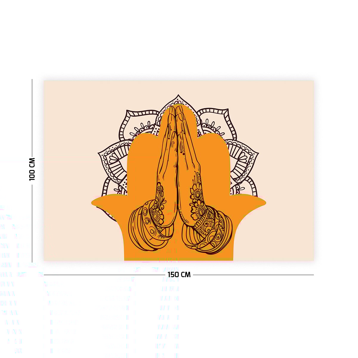 Namaste Duvar Örtüsü