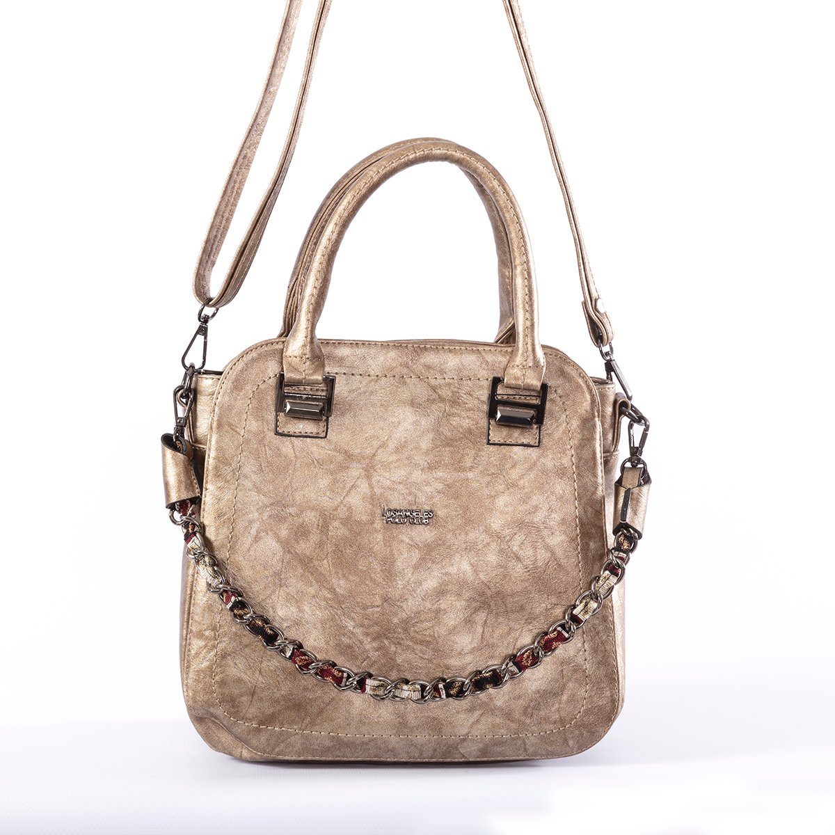 Omuz Askılı Kadın Çantası Altın