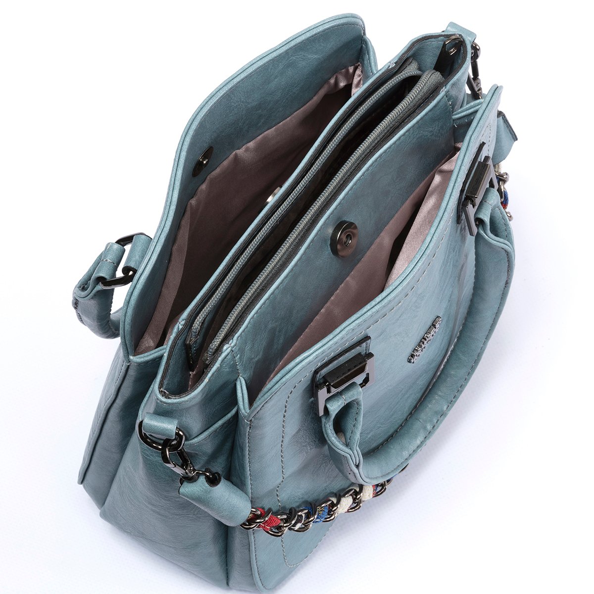 Omuz Askılı Kadın Çantası Mavi