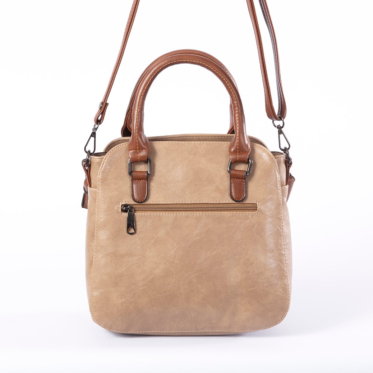 Omuz Askılı Kadın Çantası Sütlü Kahve