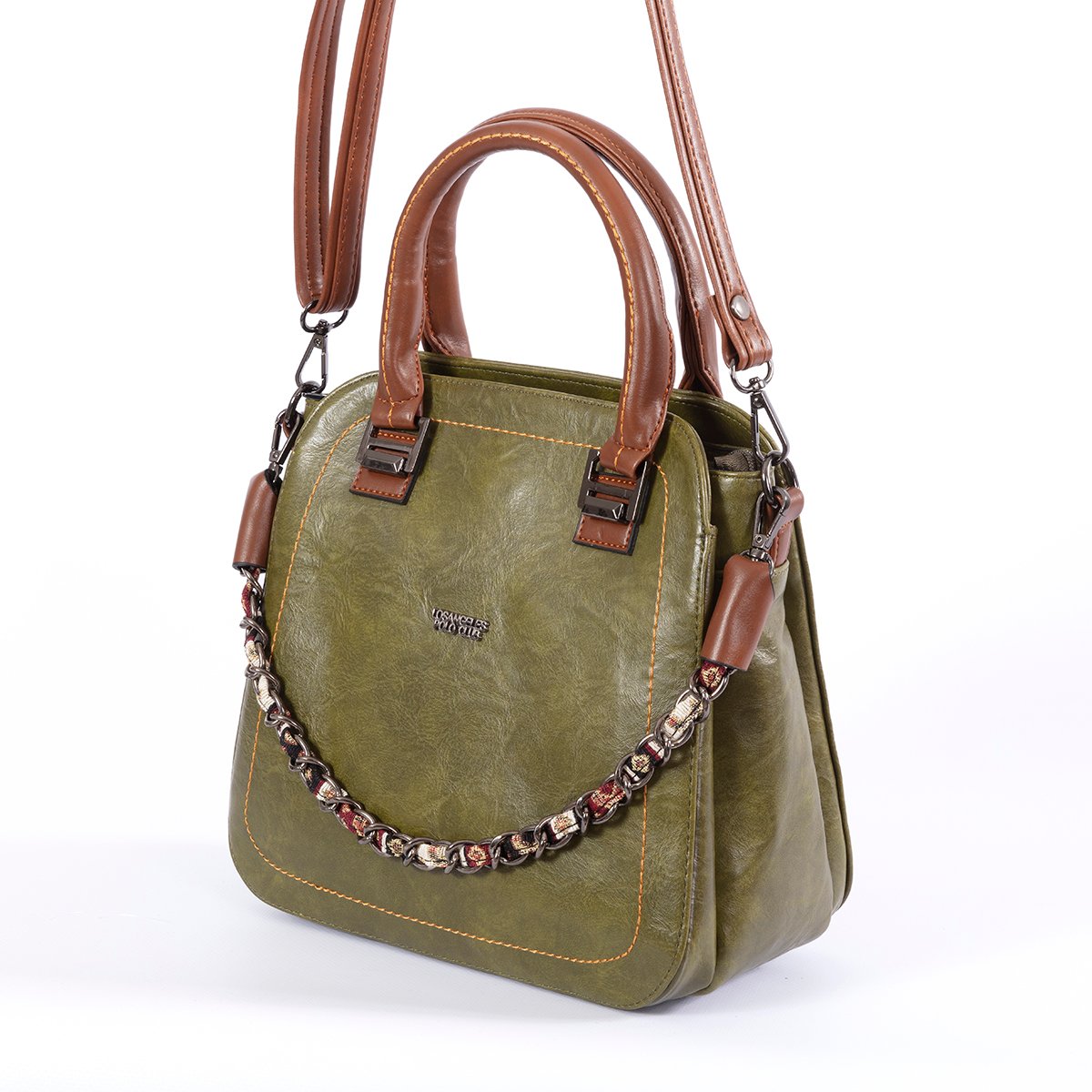 Omuz Askılı Kadın Çantası Yeşil