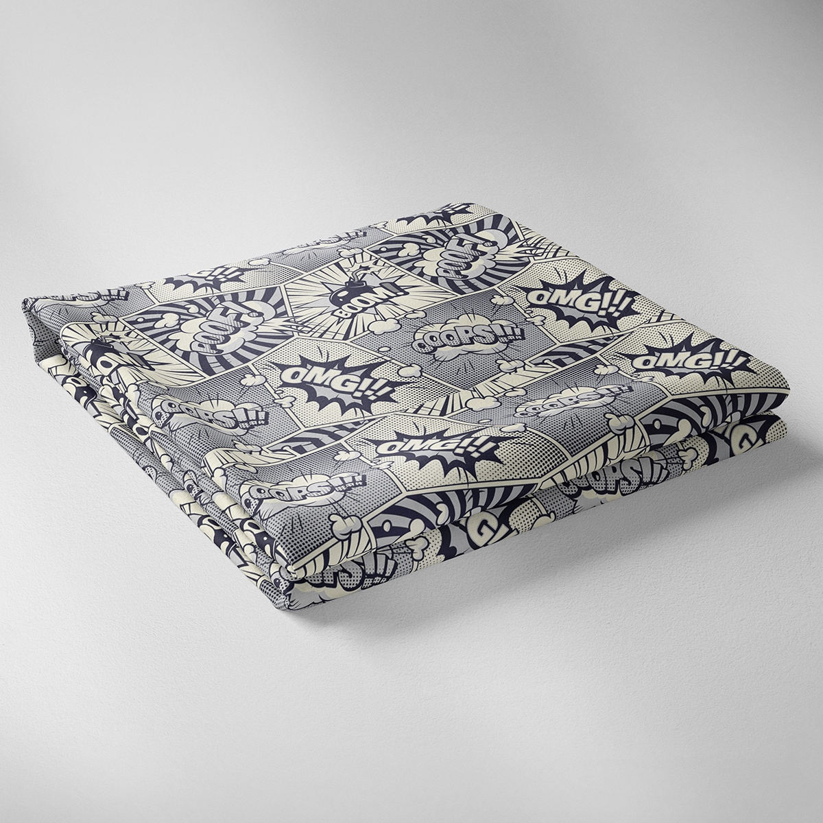 Popart Desenli Masa Örtüsü