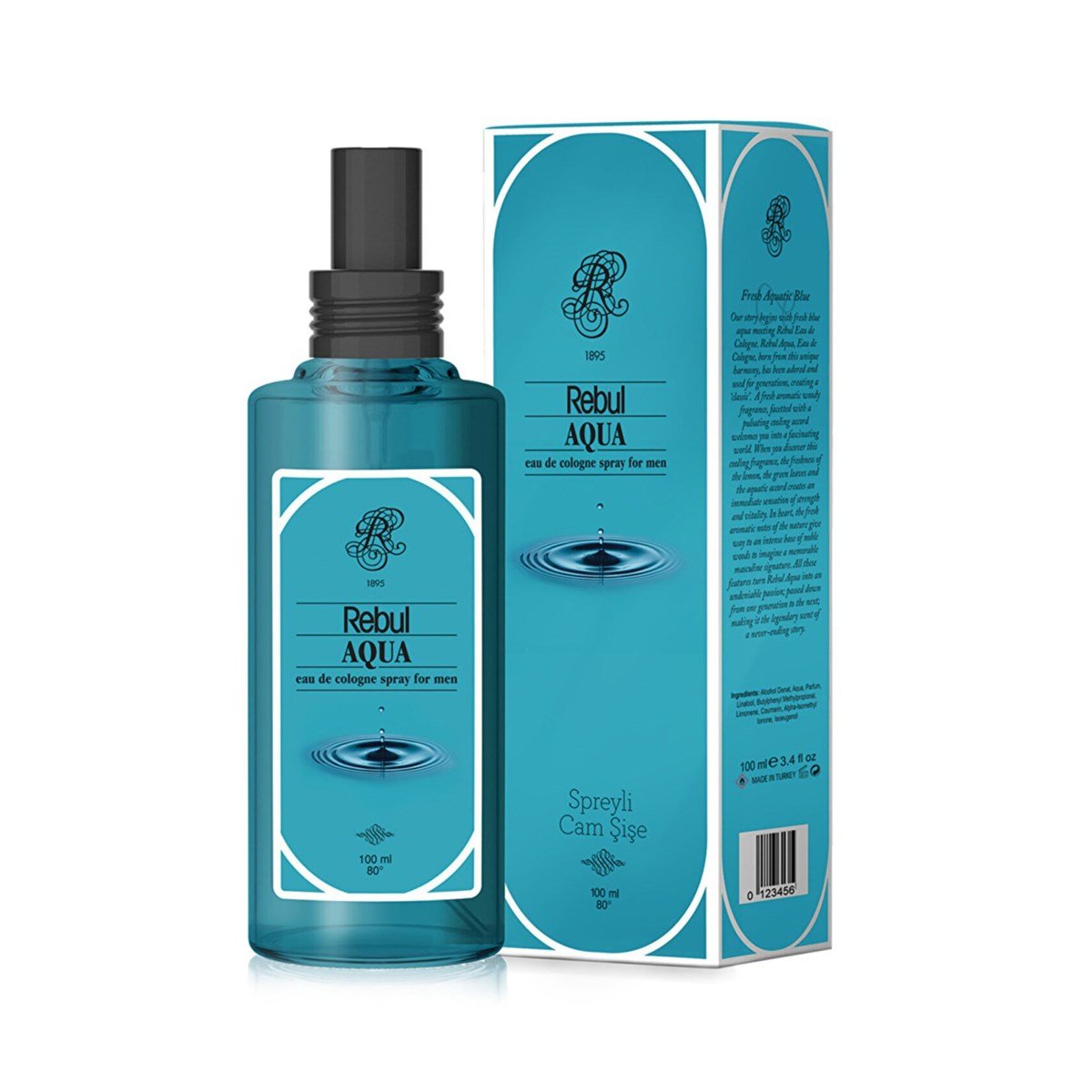 Rebul Aqua Kolonya 100 ML Sprey