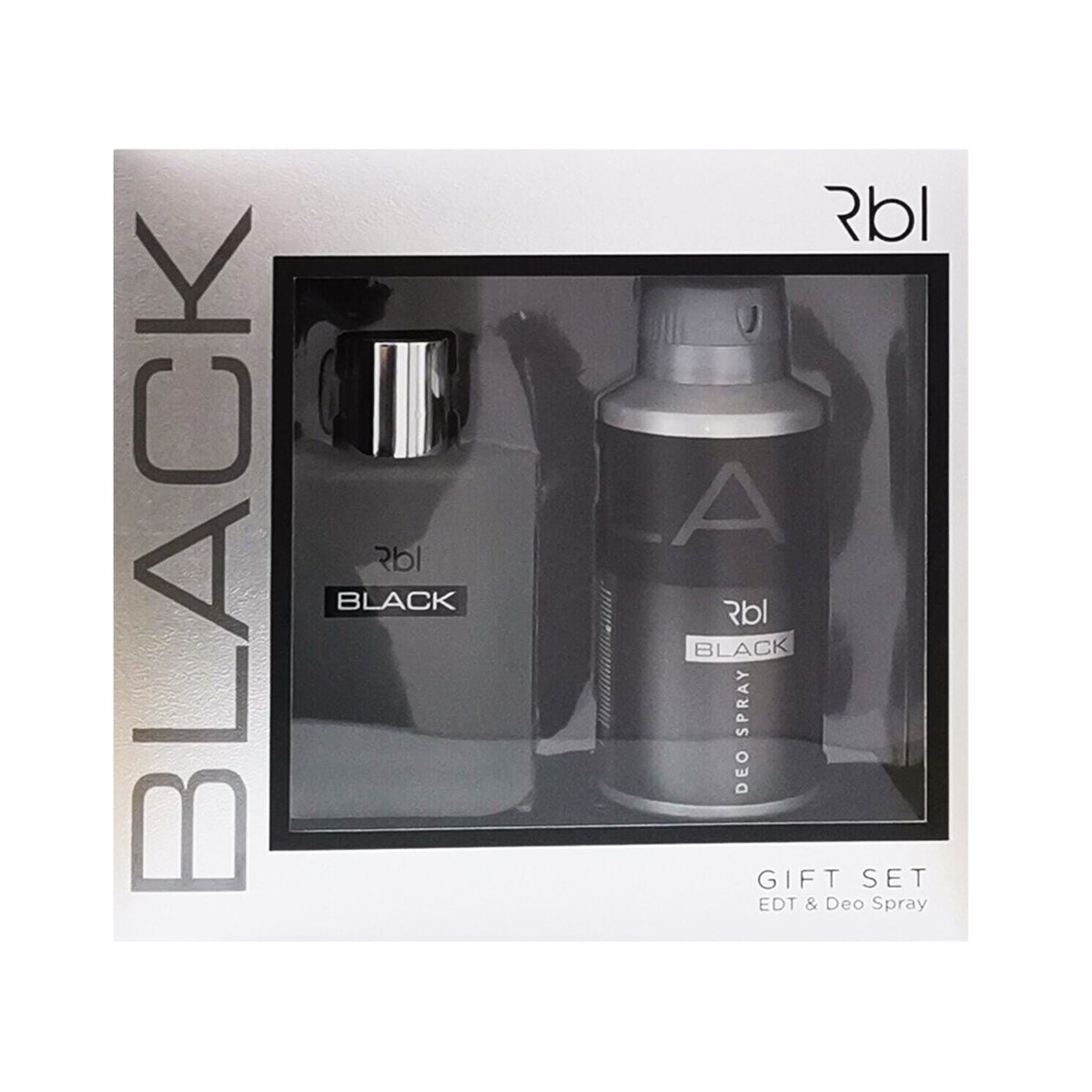 REBUL BLACK EDT 90ML + DEODORANT 150ML ERKEK PARFÜM SETİ 