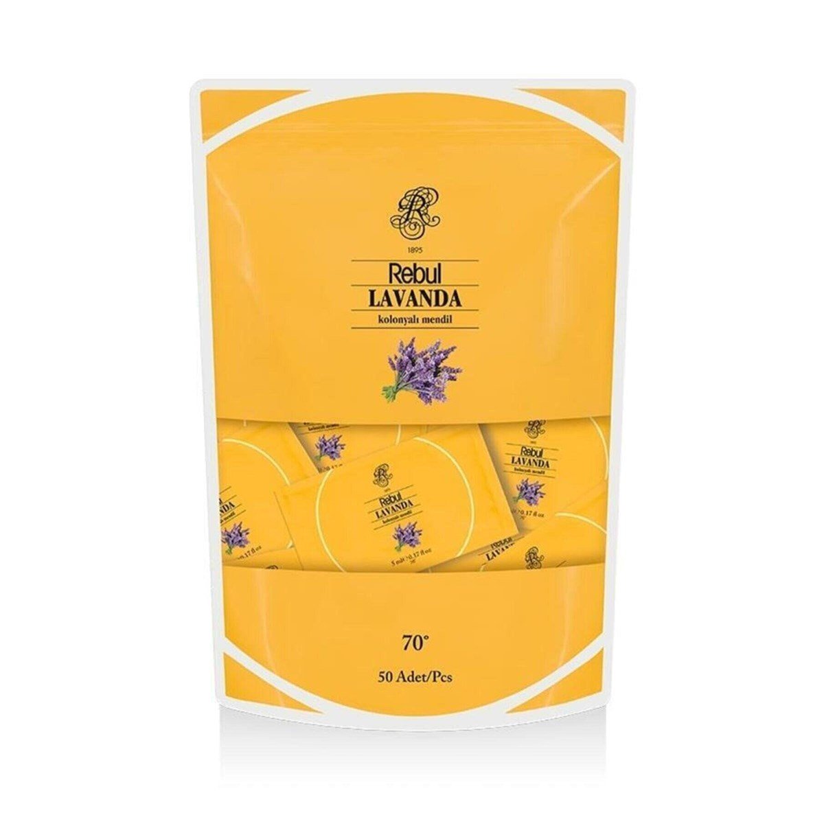Rebul Lavanda 50'li Kolonyalı Mendil