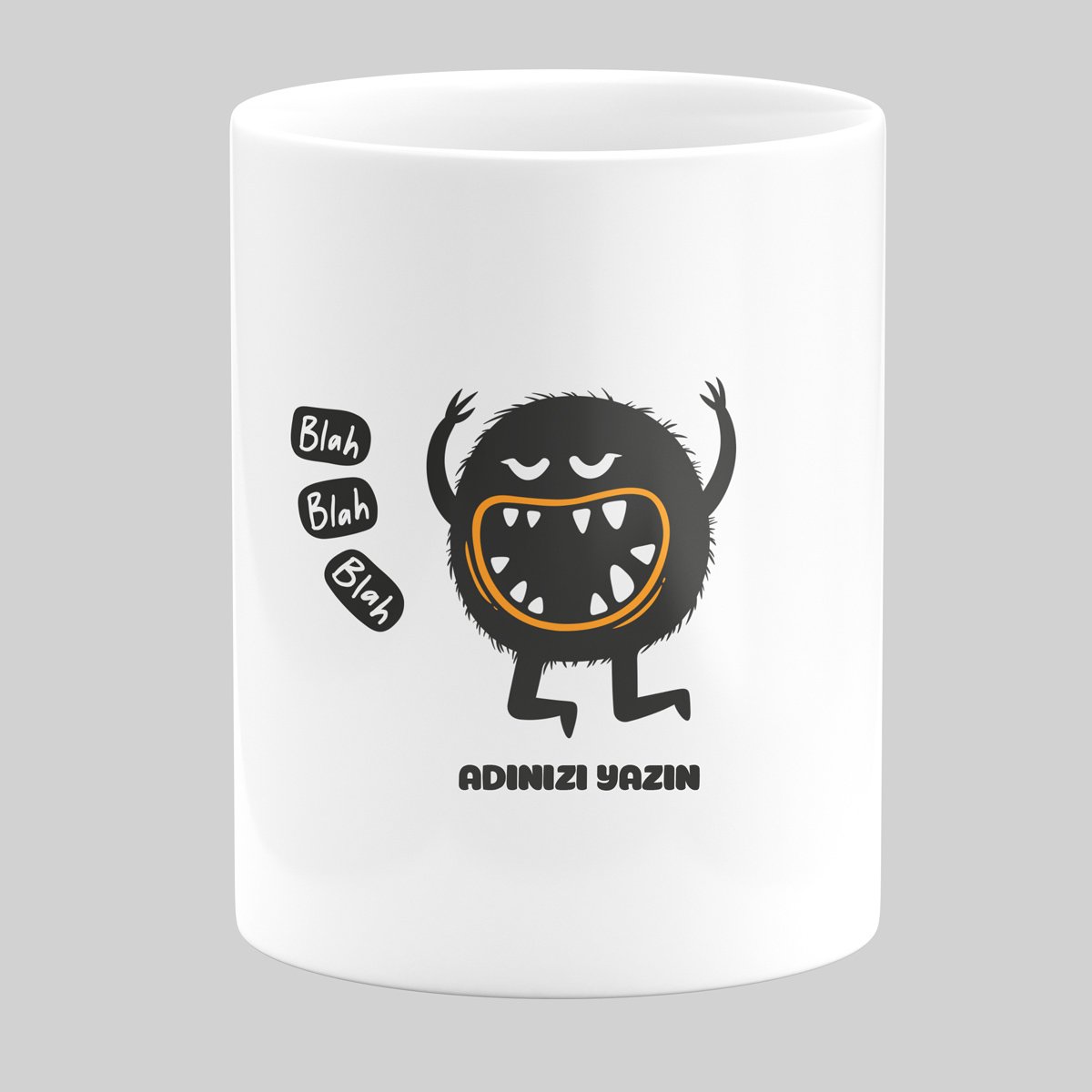 Sevimli Canavar Blah Blah Komik Kupa