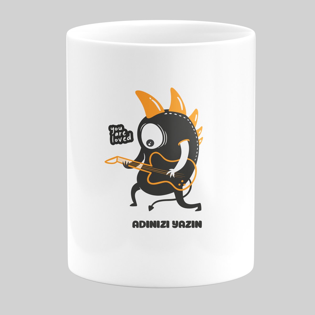 Sevimli Canavar Gitarist Kupa