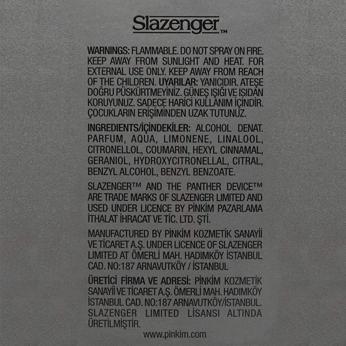 Slazenger Active Sport Yeşil EDT Erkek 125 ml Parfüm