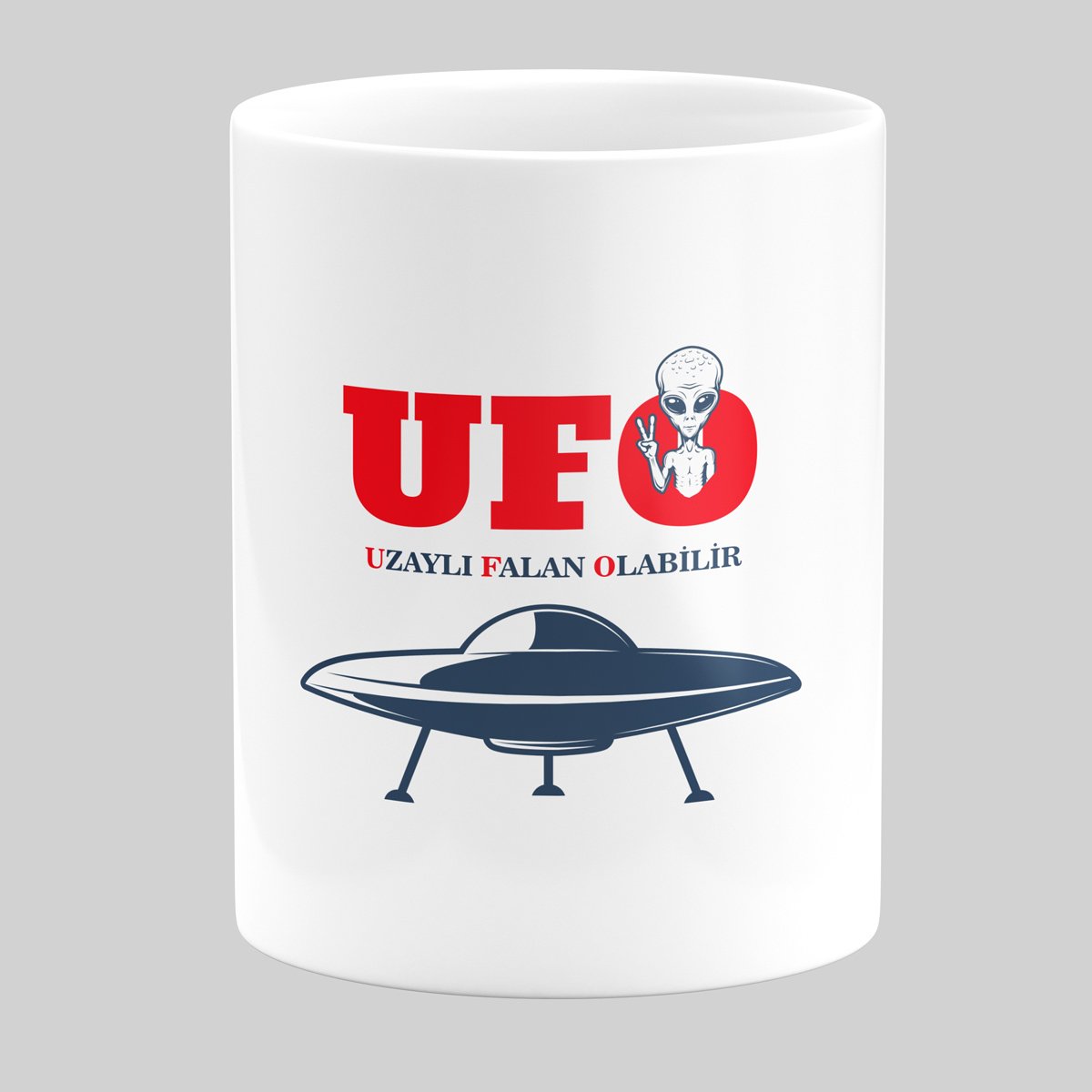 Ufo Falan Olabilir Komik Kupa