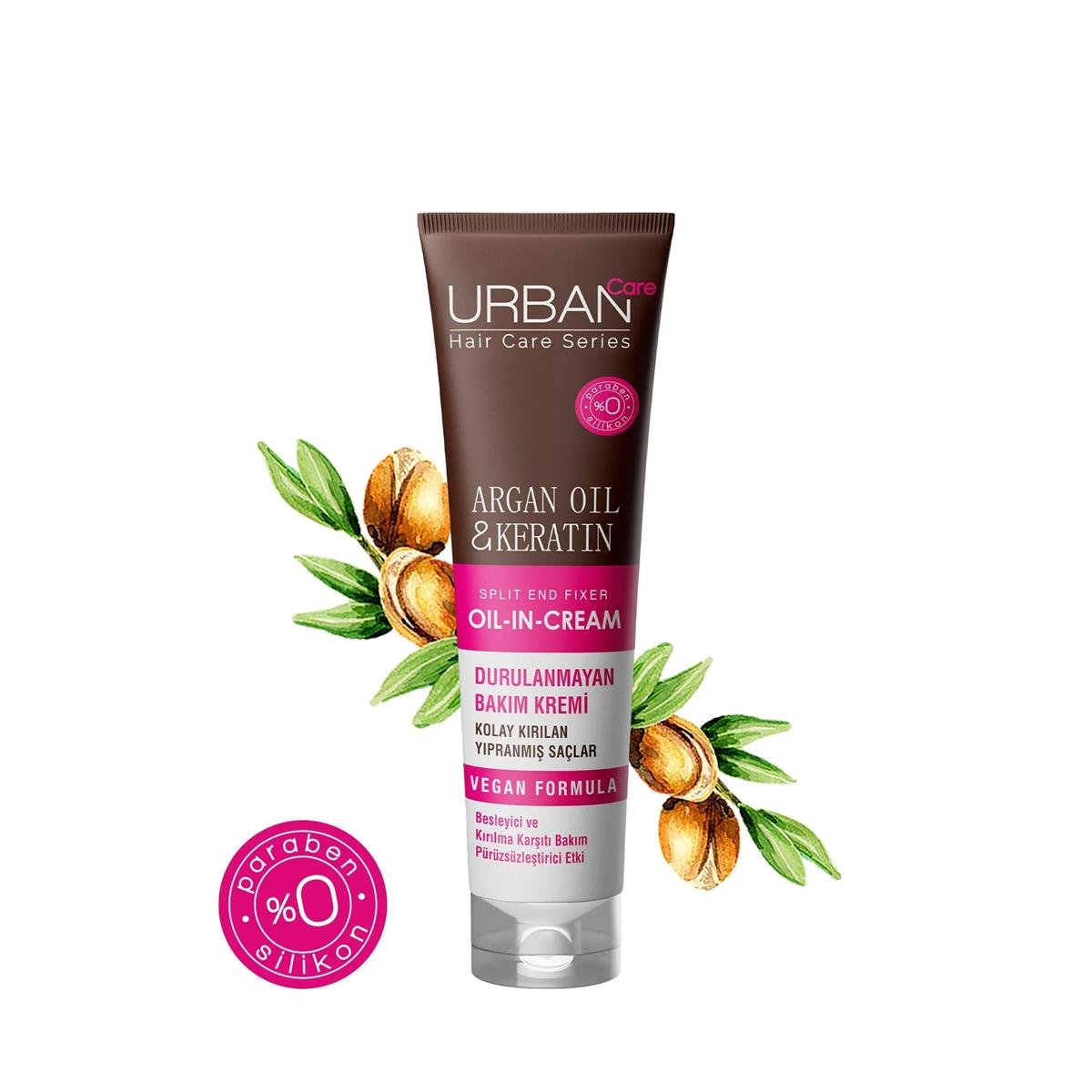 Urban Argan Oil & Keratin Durulanmayan Bakım Kremi 150 ML