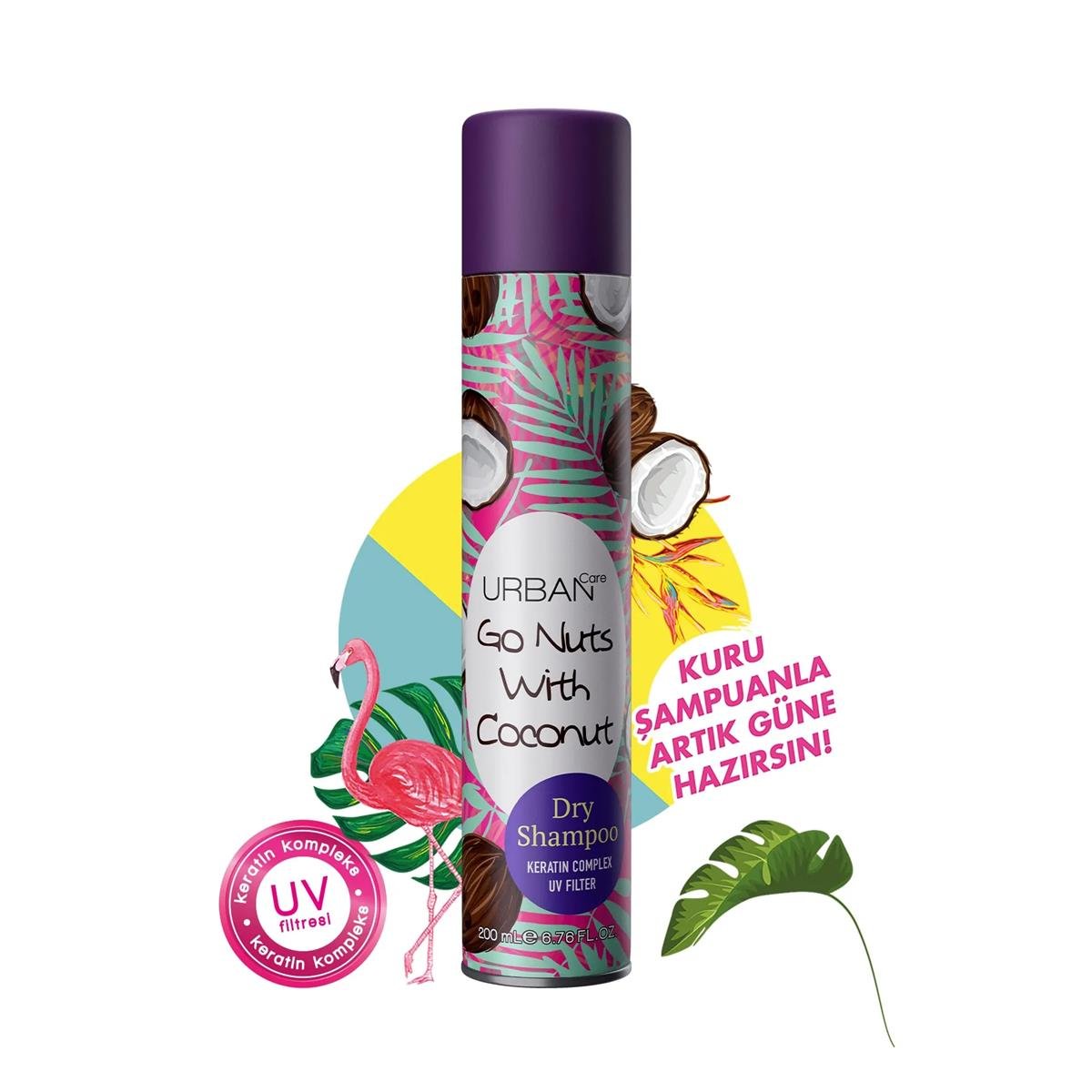 Urban Care  Hindistan Cevizi Kokulu Hacimlendirici Kuru Şampuan - Vegan 200 ML