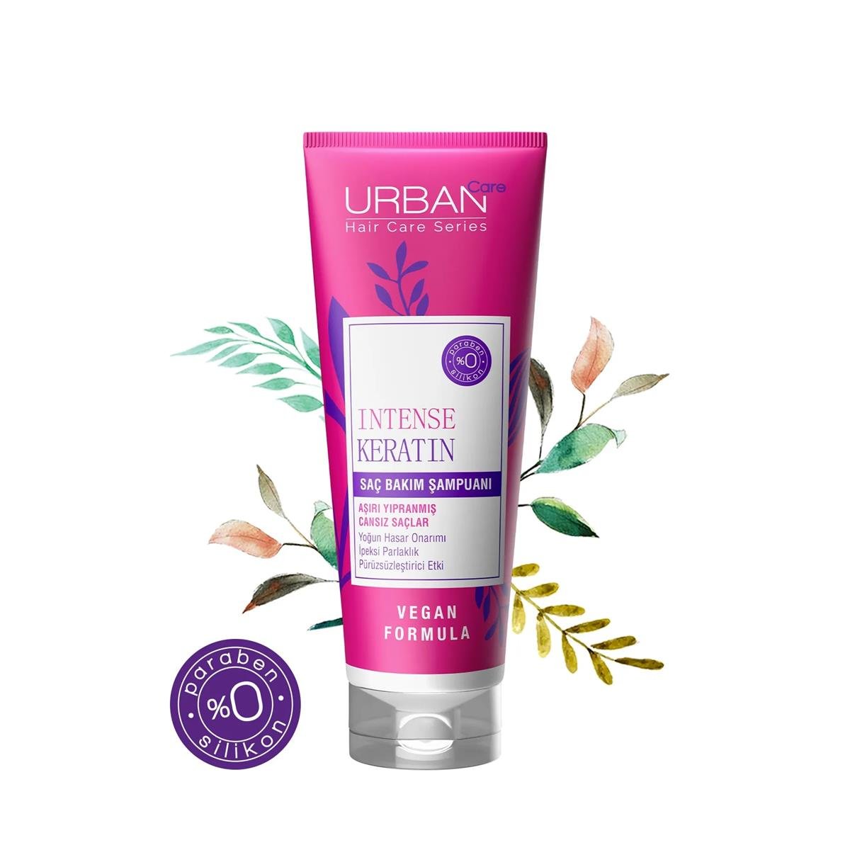 Urban Care Intense Keratin Saç Bakım Şampuanı 250ML