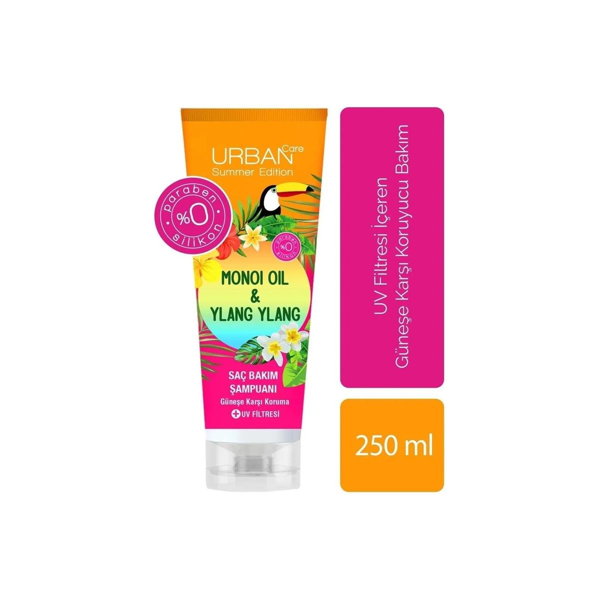 Urban Care Monoi Oil & Ylang Ylang Güneşe Karşı Saç Bakım Şampuan 250 ML