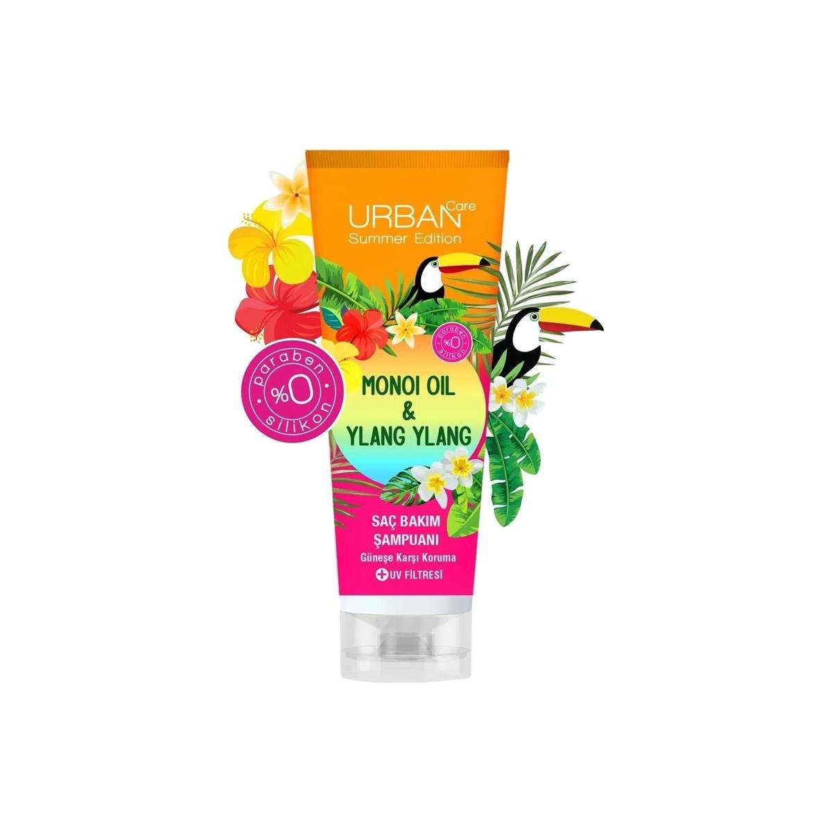 Urban Care Monoi Oil & Ylang Ylang Güneşe Karşı Saç Bakım Şampuan 250 ML